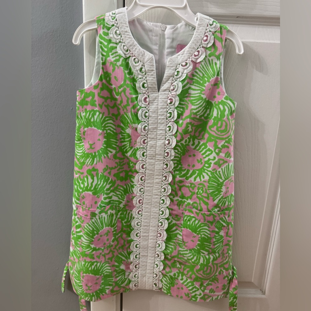 Lilly Pulitzer Pink and Green Dress
